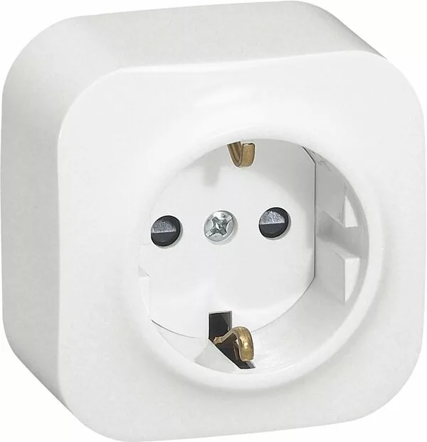 Розетка Legrand Quteo 7 822 11 (белый)