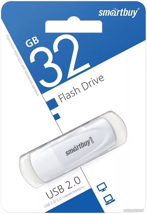USB Flash SmartBuy Scout 32GB (белый)