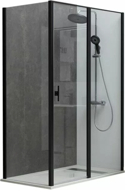 Душевой уголок Allen Brau Priority 90x80 304204 (черный браш)