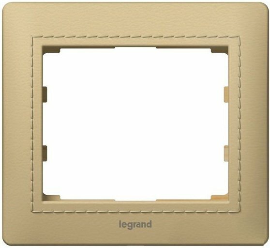 Рамка Legrand Galea Life 1 пост (бежевый)