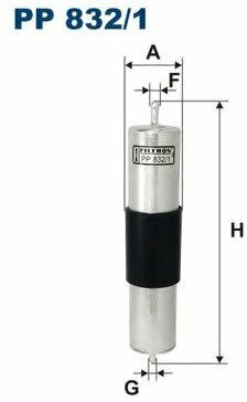 Топливный фильтр Filtron PP8321