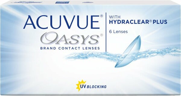 Контактные линзы Acuvue Oasys Sph -5.5 дптр 8.4 мм