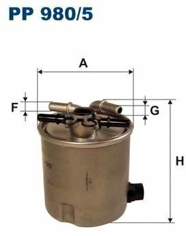 Топливный фильтр Filtron PP9805