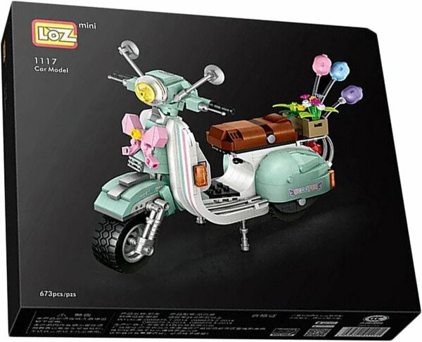 Конструктор LOZ Mini 1117 Мотоскутер