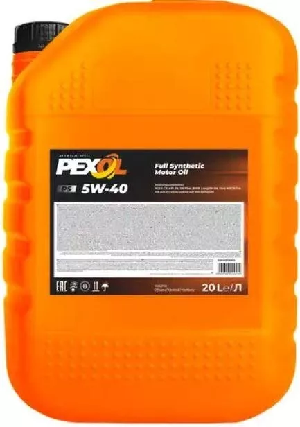 Моторное масло Pexol P5 5W-40 C3 SN/CF 20л