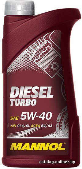Моторное масло Mannol DIESEL TURBO 5W-40 1л