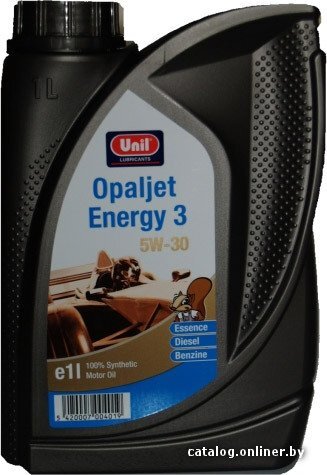 Моторное масло Unil Opaljet energy 3 5W-30 1л