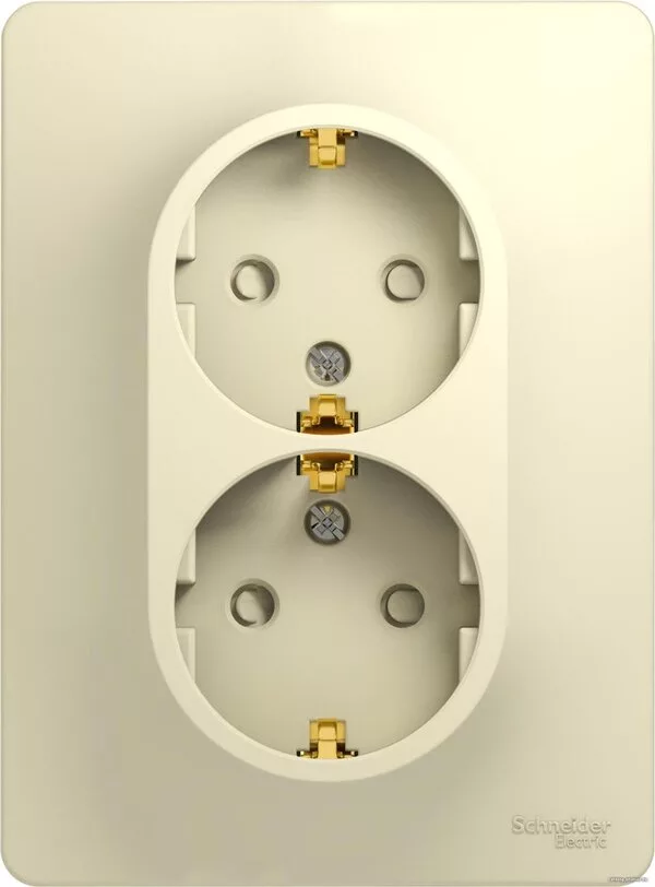 Розетка Schneider Electric Glossa GSL000226 (бежевый)
