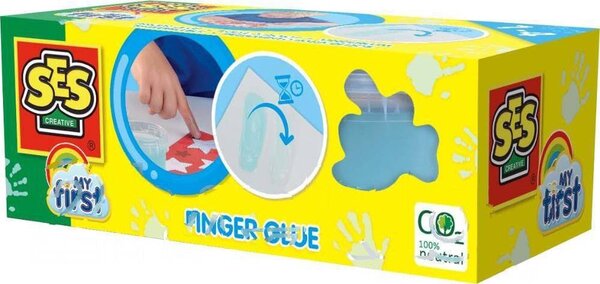 Клей художественный SES Creative Набор пальчикового клея. My first 144