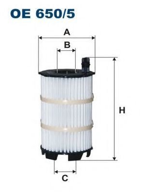 Масляный фильтр Filtron OE6505