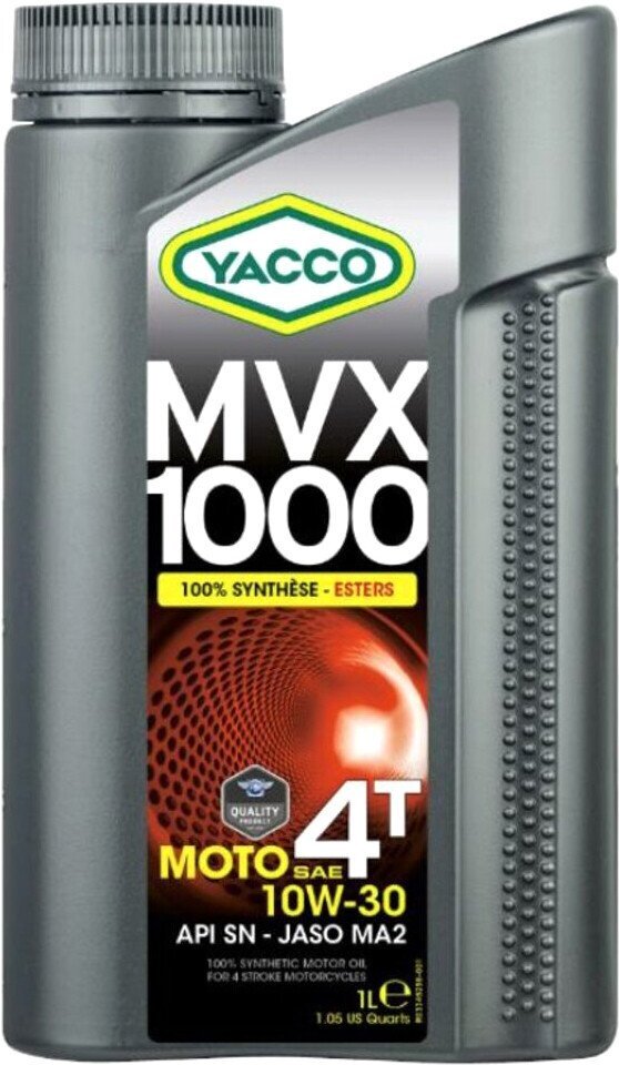 Моторное масло Yacco MVX 1000 4T 10-W30 1л