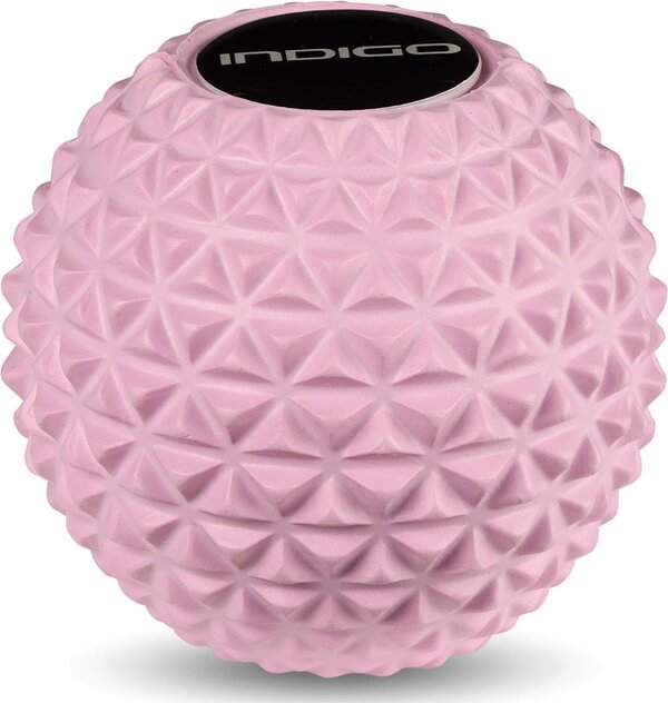 Массажный мяч Indigo IN276 8.5 см (розовый)