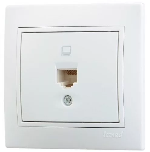 Розетка компьютерная Lezard Mira 701-0202-139