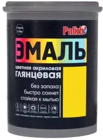Краска Palizh Глянцевая 1 кг (желтый)