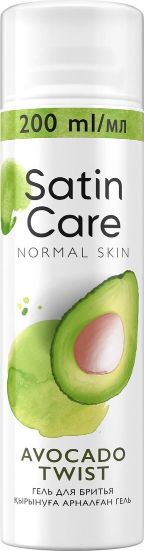 Гель для бритья Gillette Satin Care Avocado Twist для нормальной кожи 