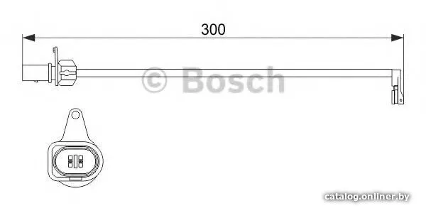 Тормозные колодки Bosch 1987474505
