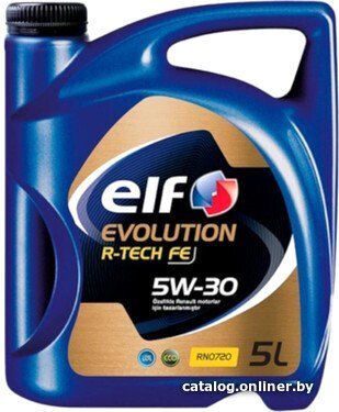 Моторное масло Elf Evolution R-Tech FE 5W30 213935 5л