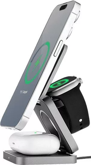 Беспроводное зарядное uBear Balance 3-in-1 WL09SG31-ADM