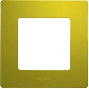 Рамка Legrand Etika 1 пост (зеленый папоротник)