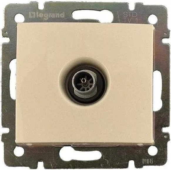 Розетка телевизионная Legrand Valena 695617 (Слоновая кость)