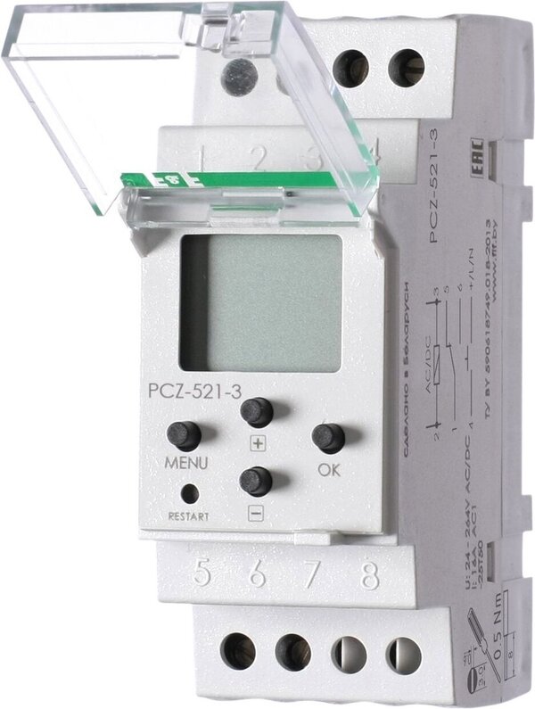 Реле времени Евроавтоматика F&F PCZ-521-3 EA02.002.018