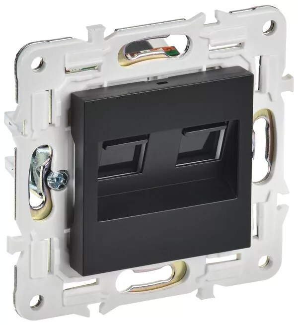Розетка компьютерная IEK Skandy SK-K20-1-K02