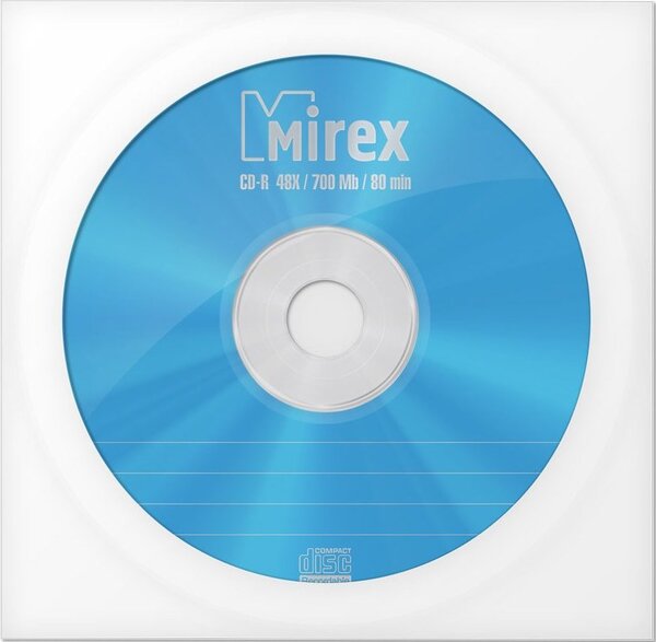 CD-R диск Mirex 700Mb 48x UL120051A8C (1 шт.)