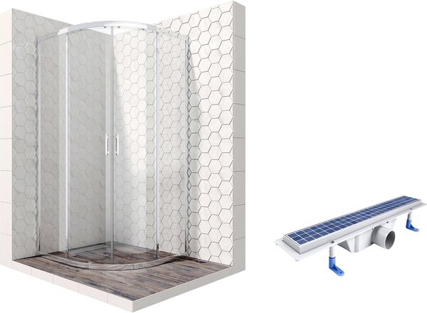 Душевой уголок Ambassador Set 14011105-ST4