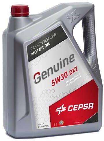 Моторное масло CEPSA Genuine 5W-30 DX1 4л