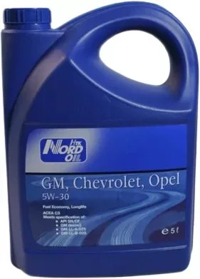 Моторное масло Nord Oil Specific Line 5W-30 Chevrolet/Opel/GM 5л