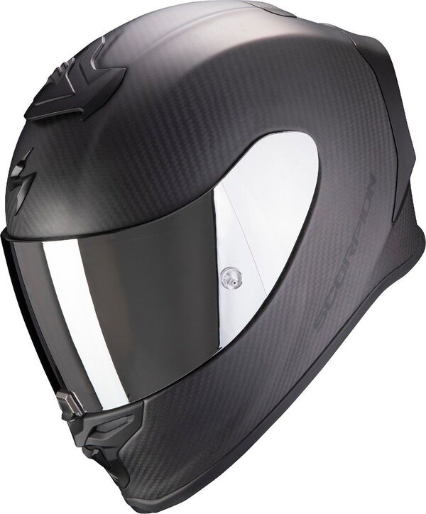 Мотошлем Scorpion Exo Exo-R1 Evo Carbon Air Solid (р. L, карбон матовы