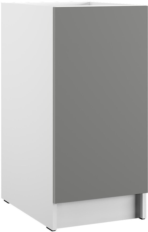 Шкаф напольный ЭлиГард Urban ШСК 40 (дымчатый алмаз, без столешницы)