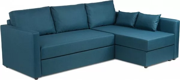Угловой диван Mio Tesoro Тилаус длинный подлокотник (Turquoise)