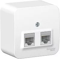 Розетка компьютерная Systeme Electric Blanca BLNIA045451
