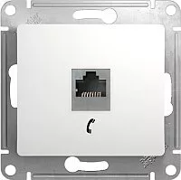 Розетка телефонная Systeme Electric Glossa GSL000181T