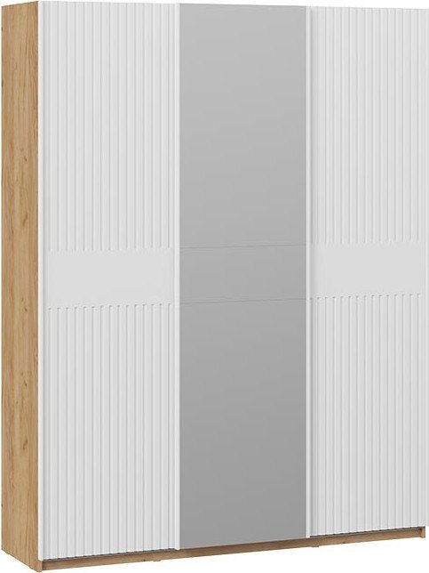 Шкаф-купе Трия Оскар Хилтон Т2 1800 271096 (ручка белая/дуб крафт золо