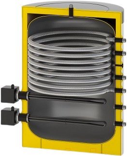 Бойлер косвенного нагрева с ТЭНом S-Tank Fresh 200 ТЭН 6кВт