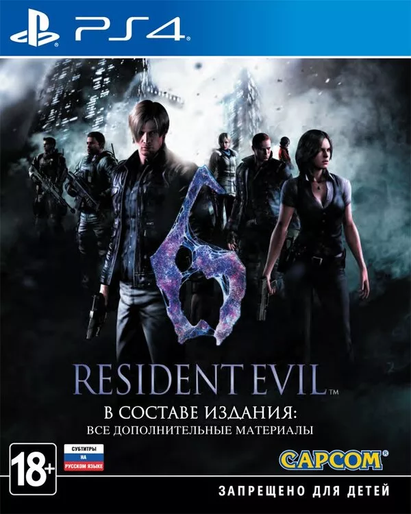 Изображение Resident Evil 6 для PlayStation 4