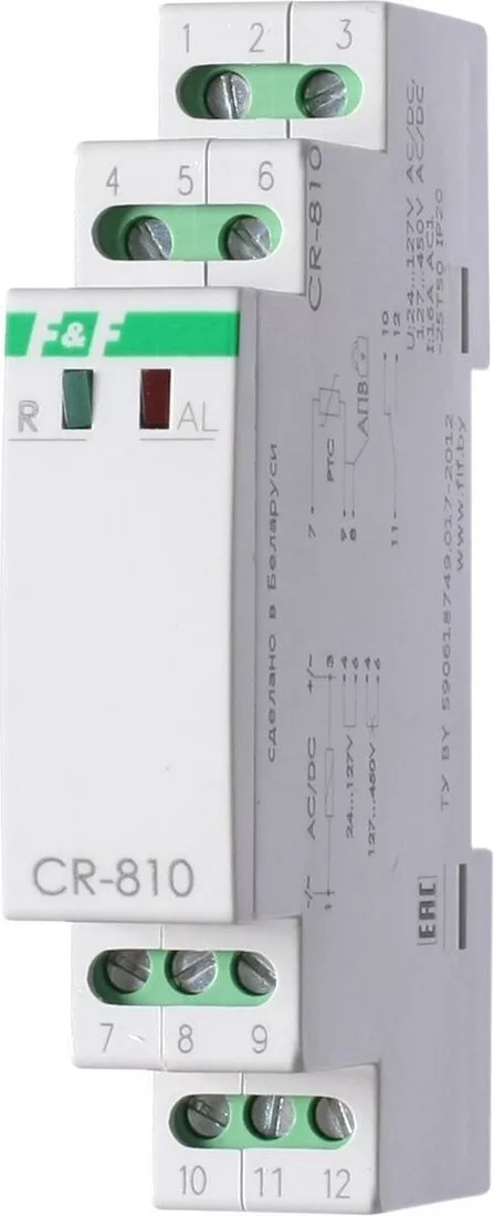 Реле тепловое Евроавтоматика F&F CR-810 EA05.002.001