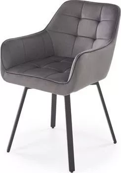 Стул с подлокотниками Halmar K588 (серый)