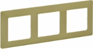 Рамка Legrand Valena Life 3 поста (лайм)