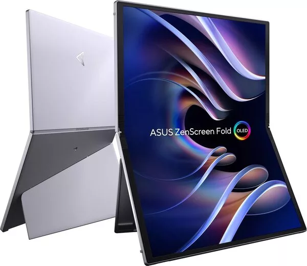 Портативный монитор ASUS ZenScreen Fold OLED MQ17QH