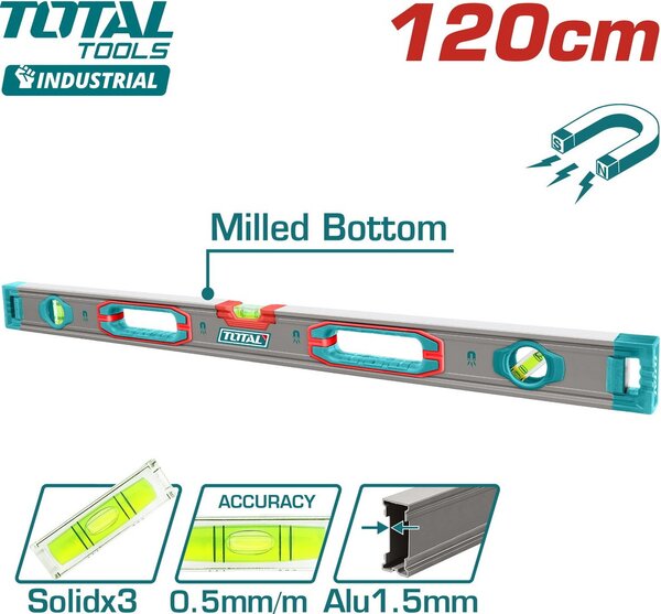 Уровень строительный Total TMT212028M