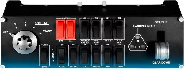 Изображение Оборудование для авиасимов Logitech Flight Switch Panel