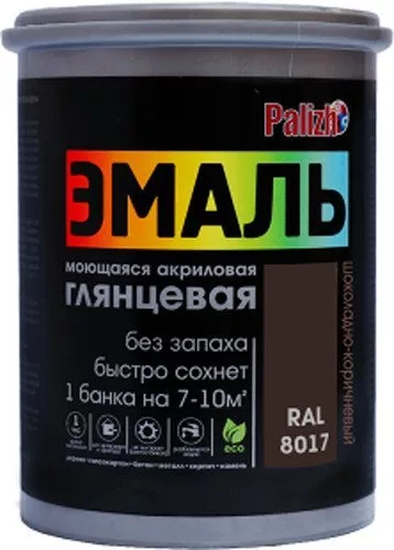 Эмаль Palizh Глянцевая 2.5 кг (шоколадный)
