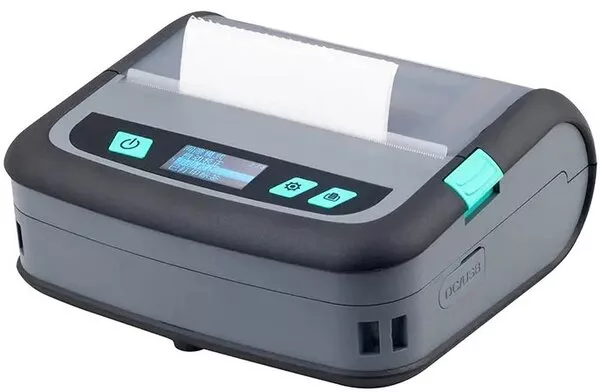Принтер этикеток Xprinter XP-P441B (USB, Bluetooth) с чехлом и ремнём