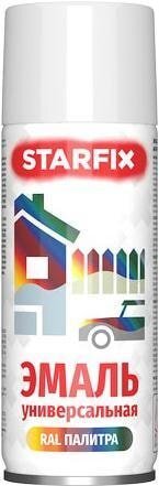 Эмаль Starfix SM-103031-1 520 мл (белый глянец)