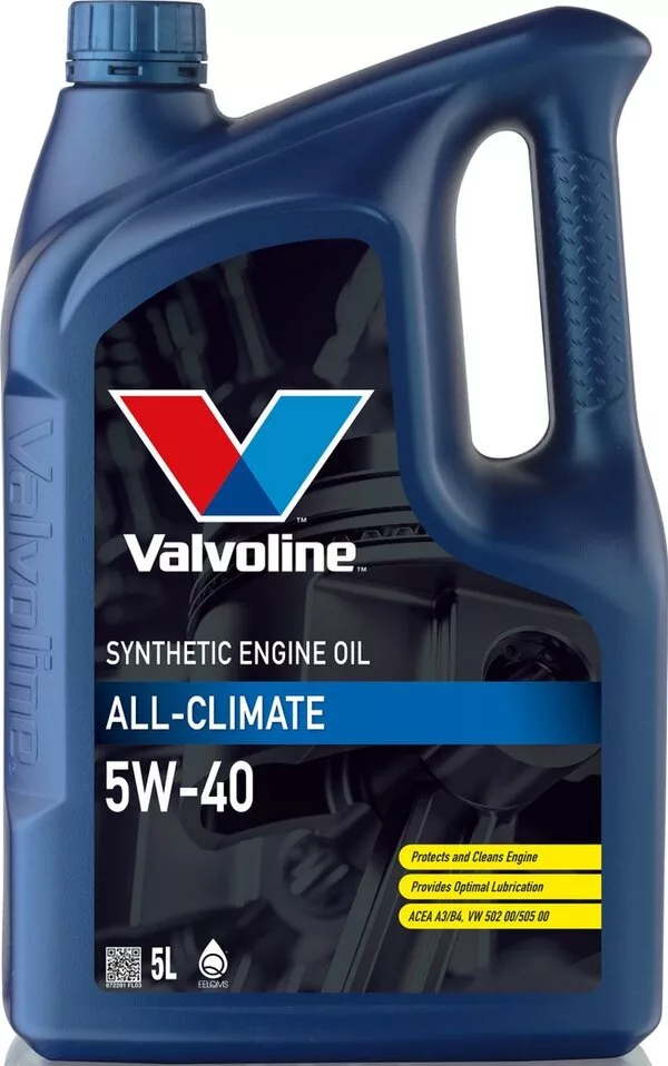 Моторное масло Valvoline All-Climate 5W-40 5л