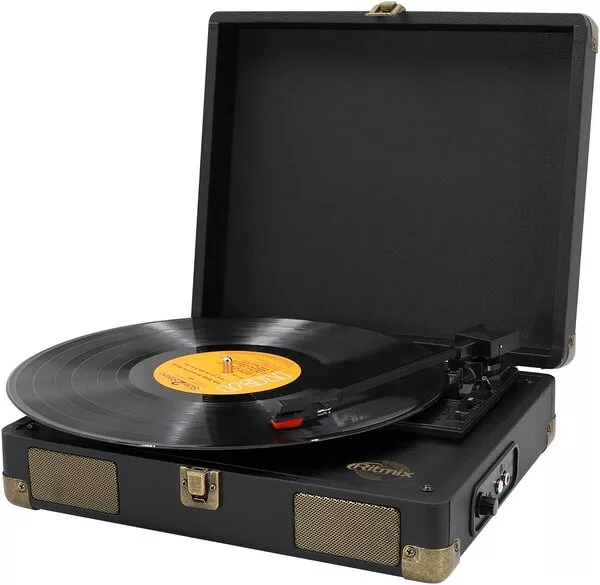 Виниловый проигрыватель Ritmix LP-100 (черный)