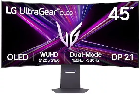 Игровой монитор LG UltraGear OLED 45GX950A-B